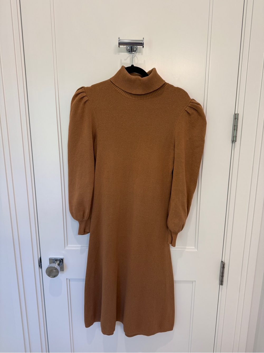 Who What Wear Tan Sweater Dress Medium